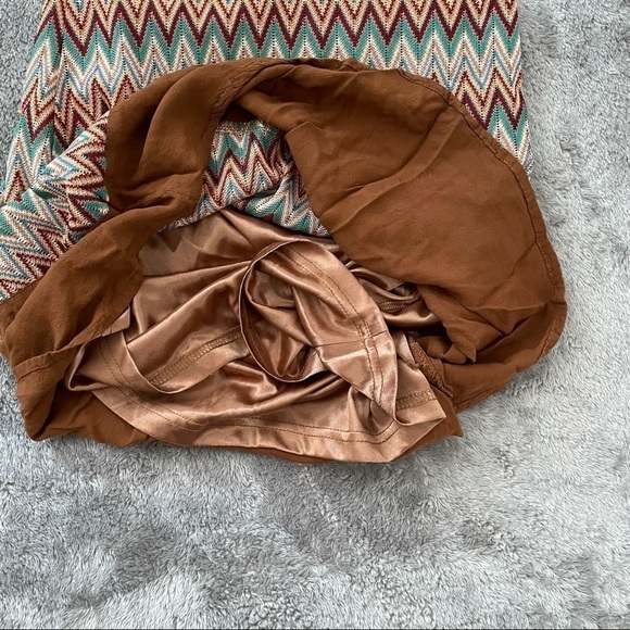 bar&chic Racerback Tank Chevron Tennis Style Dress - Picture 4 of 7